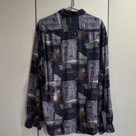 Parienti‎ L'Uomo Abstract Pattern Shirt - Picture 2 of 3
